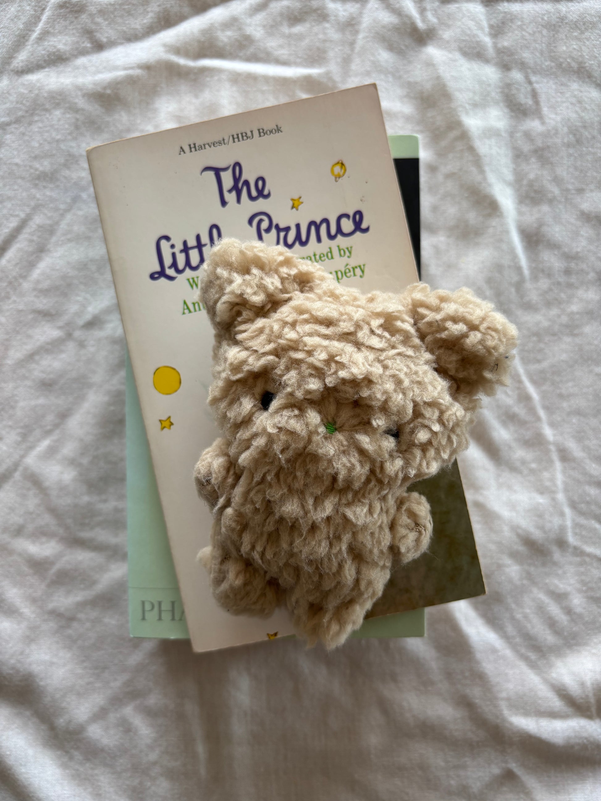 DIY plushie bear bag charm kit with all included supplies