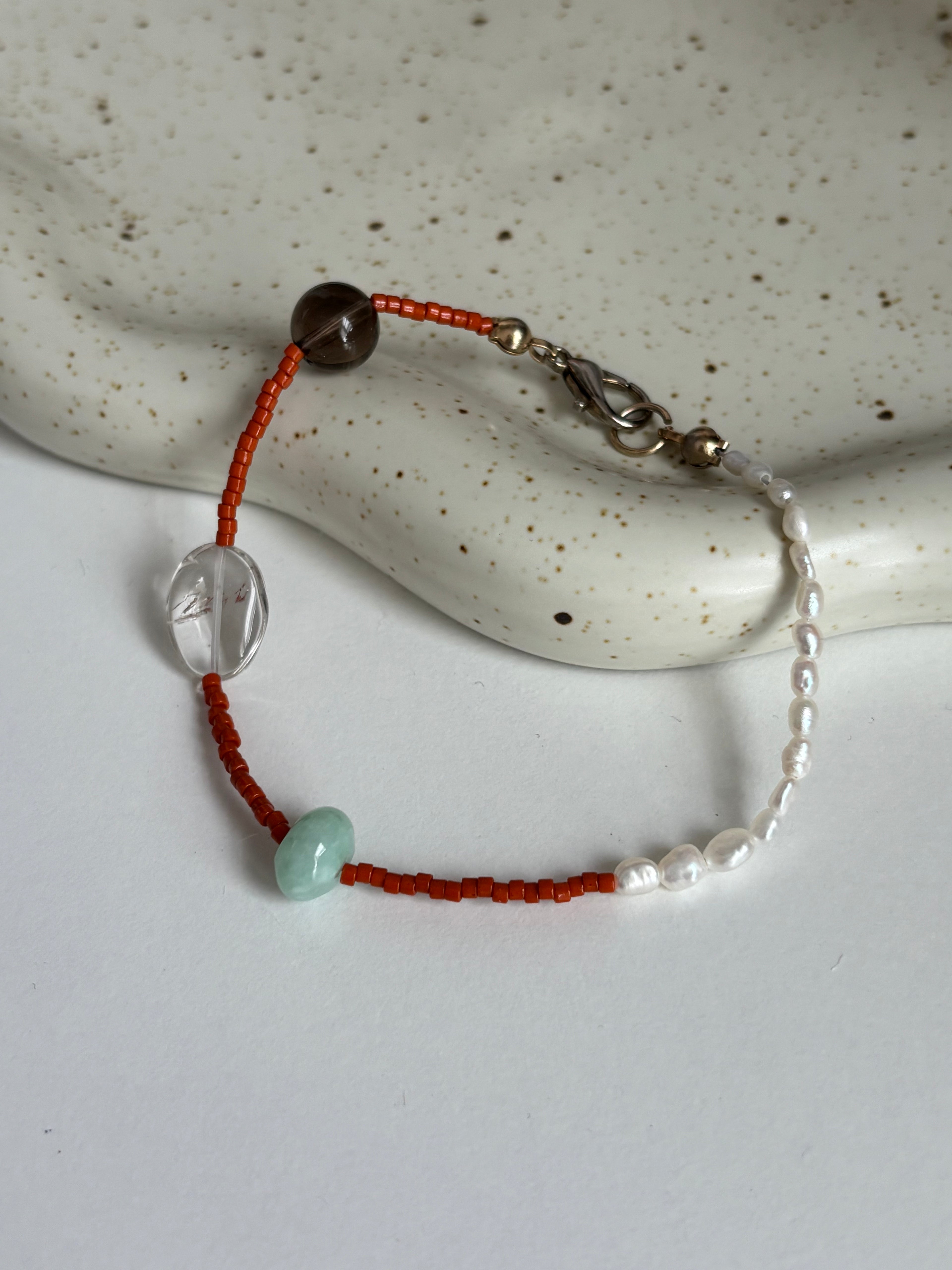 Gounded - Precious Stones and Glass Beads Bracelet Kit
